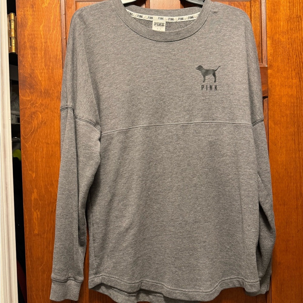 PINK Victoria's Secret Gray Sweater